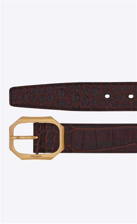 ysl frame buckle belt|ysl belt outlet.